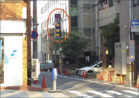 阪神新在家方面からの道順（5）