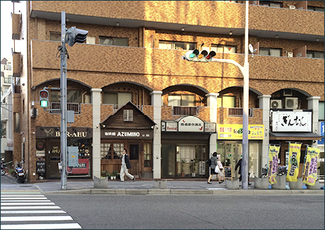 阪急六甲方面からの道順（4）